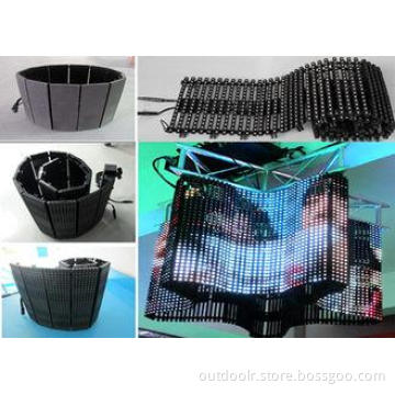 Super slim Full color flexible LED panels SMD LED billboard